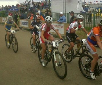 VTT : Pauline au pied du podium