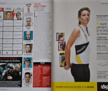 Dans vélo magazine d’avril (n° 506)