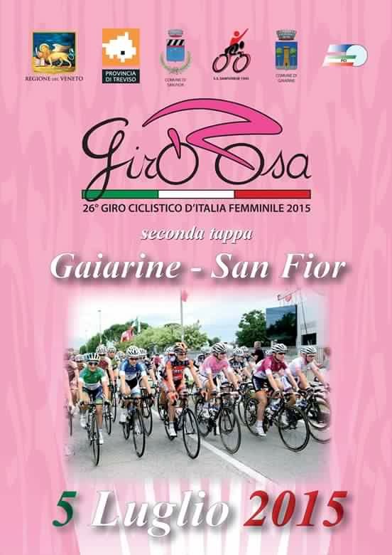 Giro Rosa – 2ème étape : Gaiarine – San Flor